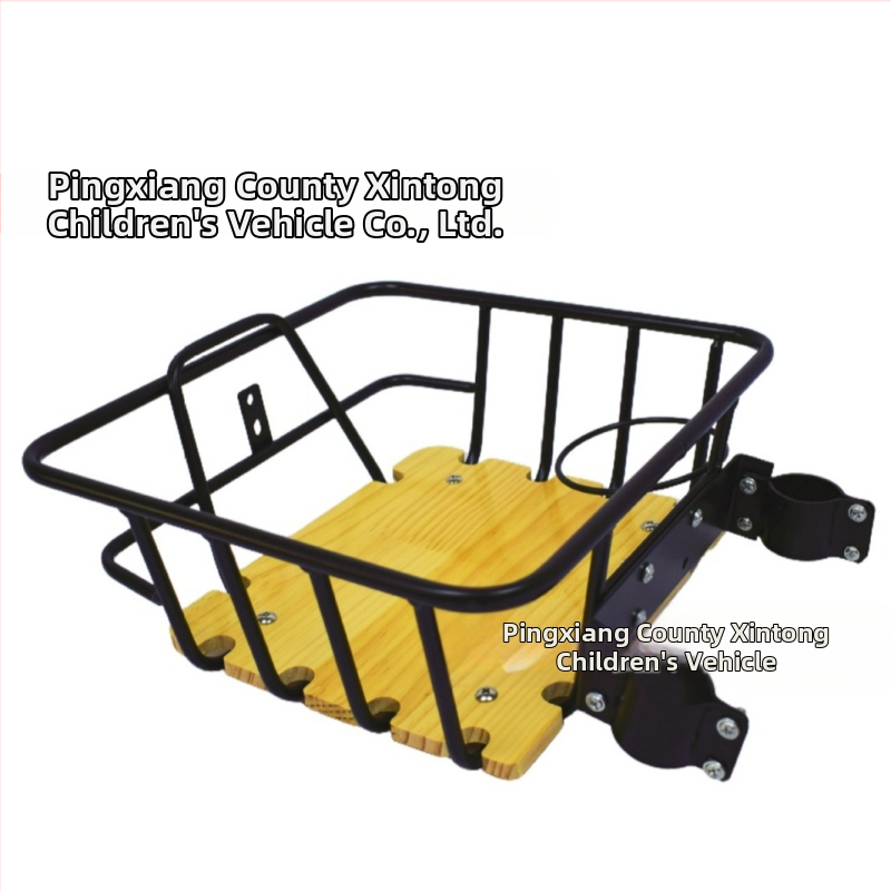 Košík na elektrický bicykel z železa (Materiál: Železo; Typ: Košík na elektrický bicykel; Špecifikácie: 10 kusov na krabicu; Prispôsobenie spracovania: Áno)