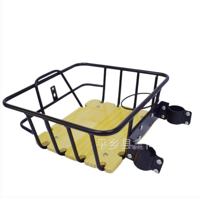 Košík na elektrický bicykel z železa (Materiál: Železo; Typ: Košík na elektrický bicykel; Špecifikácie: 10 kusov na krabicu; Prispôsobenie spracovania: Áno)