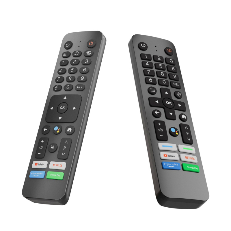 G34A/G34B Bluetooth hlasové diaľkové ovládanie s IR, dosah 10 m, pre set-top boxy, projektory a TV; kompatibilné s Android, iOS, Windows