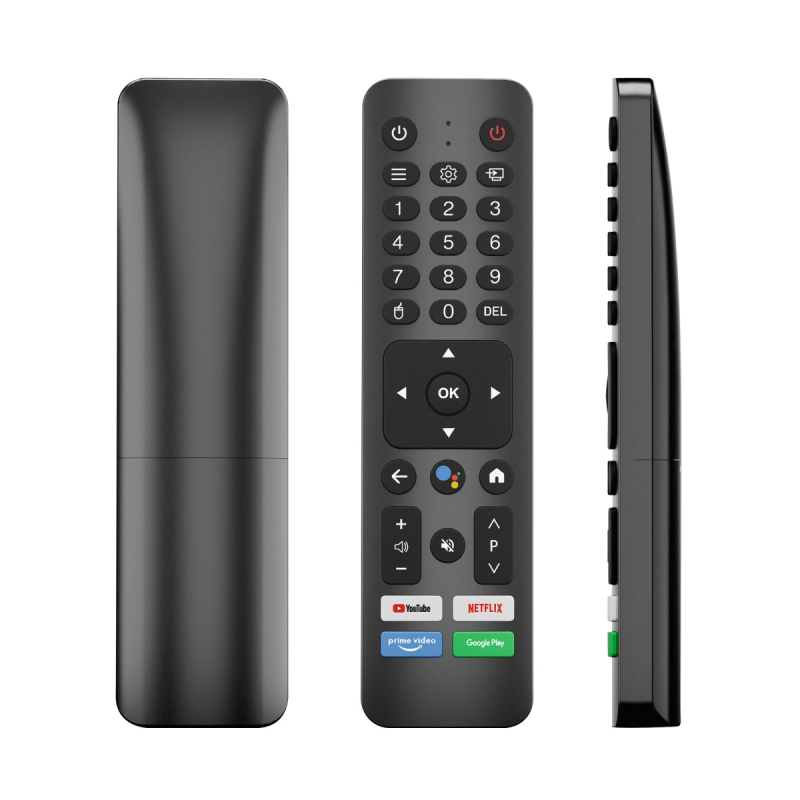 G34A/G34B Bluetooth hlasové diaľkové ovládanie s IR, dosah 10 m, pre set-top boxy, projektory a TV; kompatibilné s Android, iOS, Windows