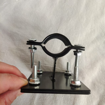 Σιδερένιο στήριγμα καλαθιού ποδηλάτου με υποστήριξη