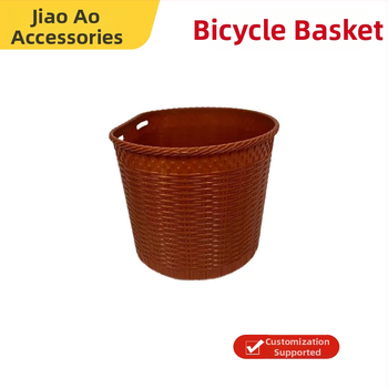 Predný košík na bicykel, univerzálne uchytenie, plast, veľká kapacita