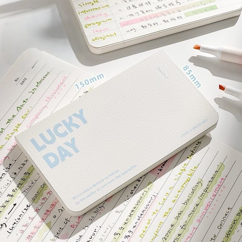 Bloc-notes Mengmeng Mouse cu închidere spirală, format orizontal, portabil, stil birou (Legare spirală; Hârtie: pulpă de lemn; Greutate hârtie: 40 g/m²; Pagini: 50–100)