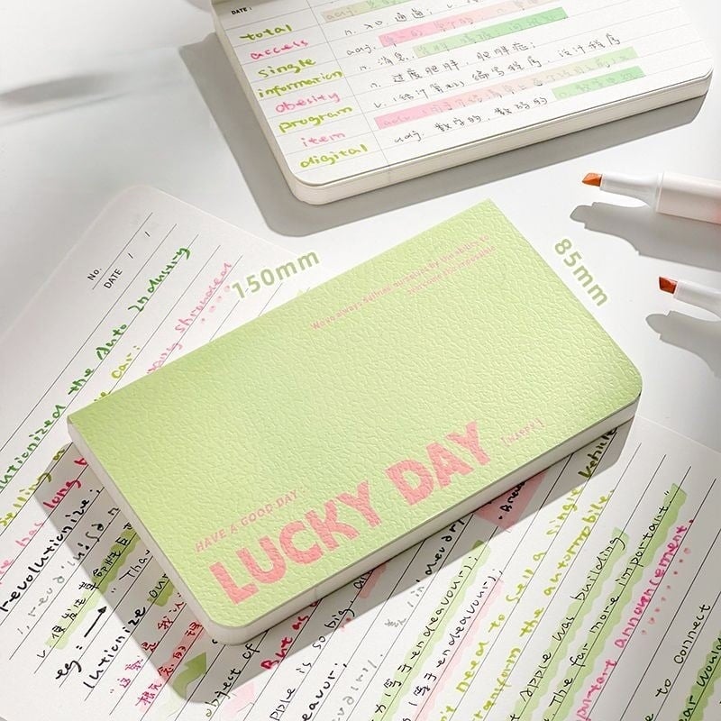 Bloc-notes Mengmeng Mouse cu închidere spirală, format orizontal, portabil, stil birou (Legare spirală; Hârtie: pulpă de lemn; Greutate hârtie: 40 g/m²; Pagini: 50–100)