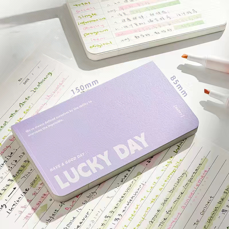 Bloc-notes Mengmeng Mouse cu închidere spirală, format orizontal, portabil, stil birou (Legare spirală; Hârtie: pulpă de lemn; Greutate hârtie: 40 g/m²; Pagini: 50–100)