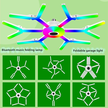 Lampa za projekciju snježne pahulje s preklopnim dizajnom lista; podesiva osvjetljenost; E27 utičnica; daljinski upravljač; snop 360°; ulaz 85-265V