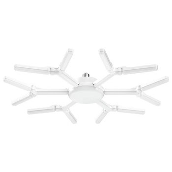 Lampa za projekciju snježne pahulje s preklopnim dizajnom lista; podesiva osvjetljenost; E27 utičnica; daljinski upravljač; snop 360°; ulaz 85-265V