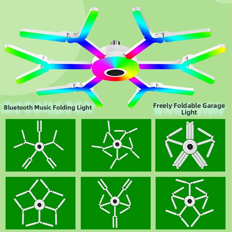 Lampa za projekciju snježne pahulje s preklopnim dizajnom lista; podesiva osvjetljenost; E27 utičnica; daljinski upravljač; snop 360°; ulaz 85-265V