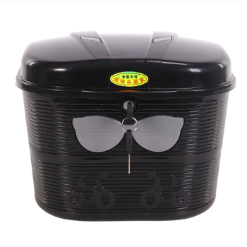 Košík na elektrické bicykle so zámkom proti krádeži, odolný voči dažďu a prachu, PP plast, Juyou