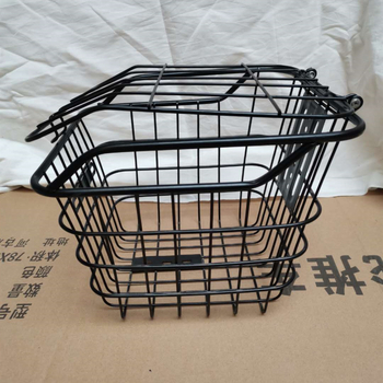 Κάλαθι μπροστινό για ηλεκτρικό ποδήλατο, από σίδηρο, 770 g, μάρκα Hanli, αξεσουάρ ποδηλάτου