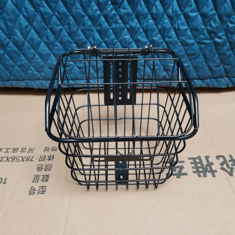 Κάλαθι μπροστινό για ηλεκτρικό ποδήλατο, από σίδηρο, 770 g, μάρκα Hanli, αξεσουάρ ποδηλάτου