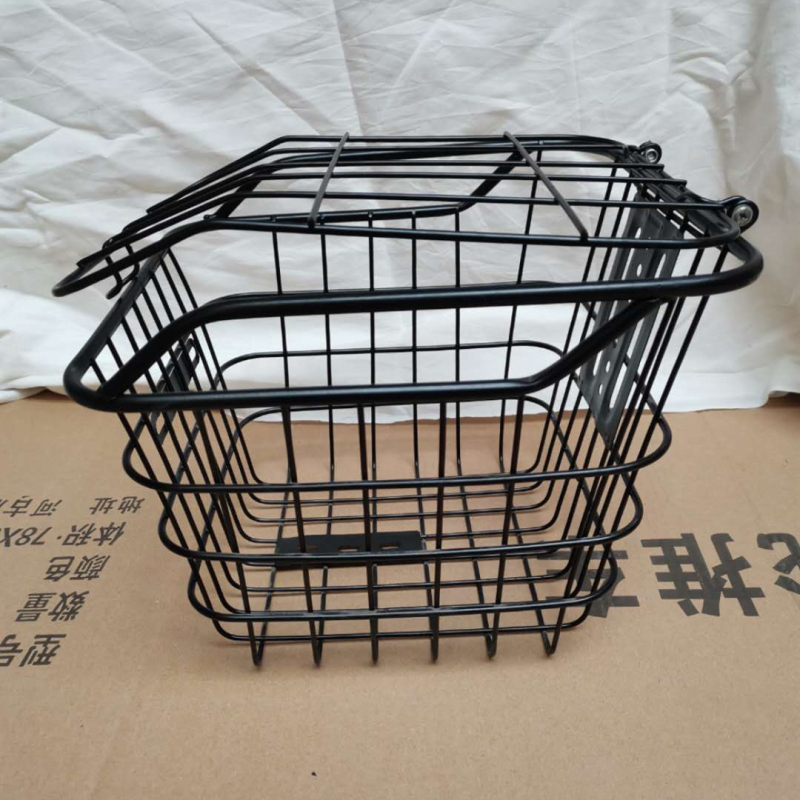 Κάλαθι μπροστινό για ηλεκτρικό ποδήλατο, από σίδηρο, 770 g, μάρκα Hanli, αξεσουάρ ποδηλάτου