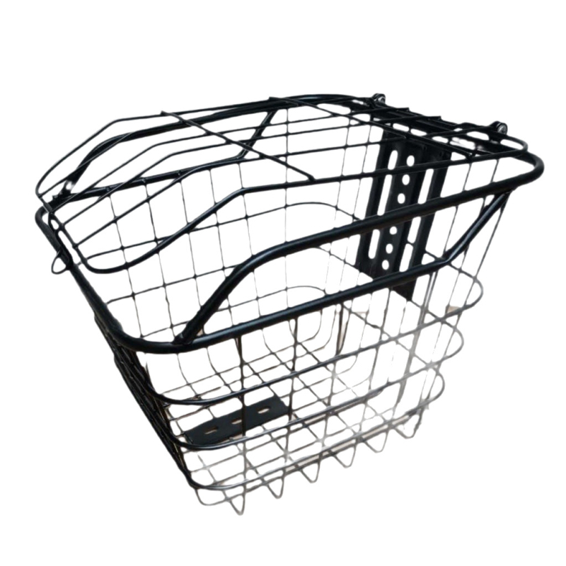 Κάλαθι μπροστινό για ηλεκτρικό ποδήλατο, από σίδηρο, 770 g, μάρκα Hanli, αξεσουάρ ποδηλάτου