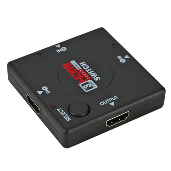 Grwibeou HDMI prekidač, 3-u-1 izlaz, 4K rezolucija