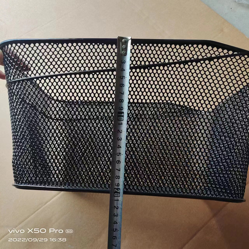 Καλάθι ποδηλάτου, μεταλλικός σχεδιασμός; υλικό: σίδηρος; βάρος 700 g