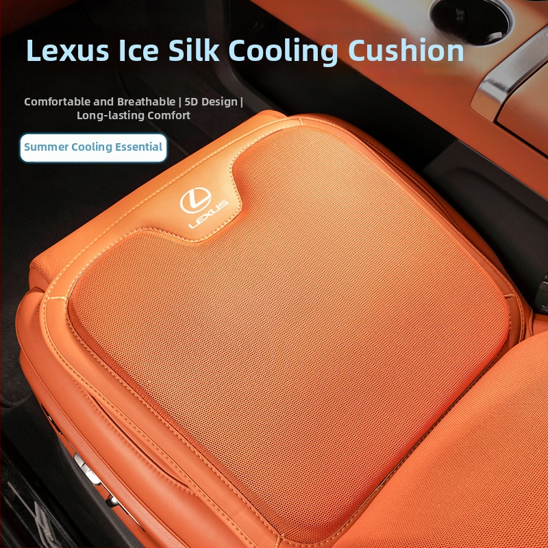 Sedací vankúš pre Lexus ES200/NX/RX300/UX260 (povrch: ľadová hodvábna látka; výplň: syntetické vlákno; sezóna: štyri ročné obdobia; funkcie: dekorácia, ventilácia)