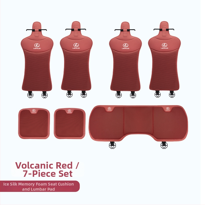 Sedací vankúš pre Lexus ES200/NX/RX300/UX260 (povrch: ľadová hodvábna látka; výplň: syntetické vlákno; sezóna: štyri ročné obdobia; funkcie: dekorácia, ventilácia)