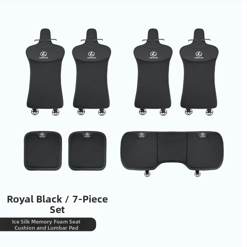 Sedací vankúš pre Lexus ES200/NX/RX300/UX260 (povrch: ľadová hodvábna látka; výplň: syntetické vlákno; sezóna: štyri ročné obdobia; funkcie: dekorácia, ventilácia)