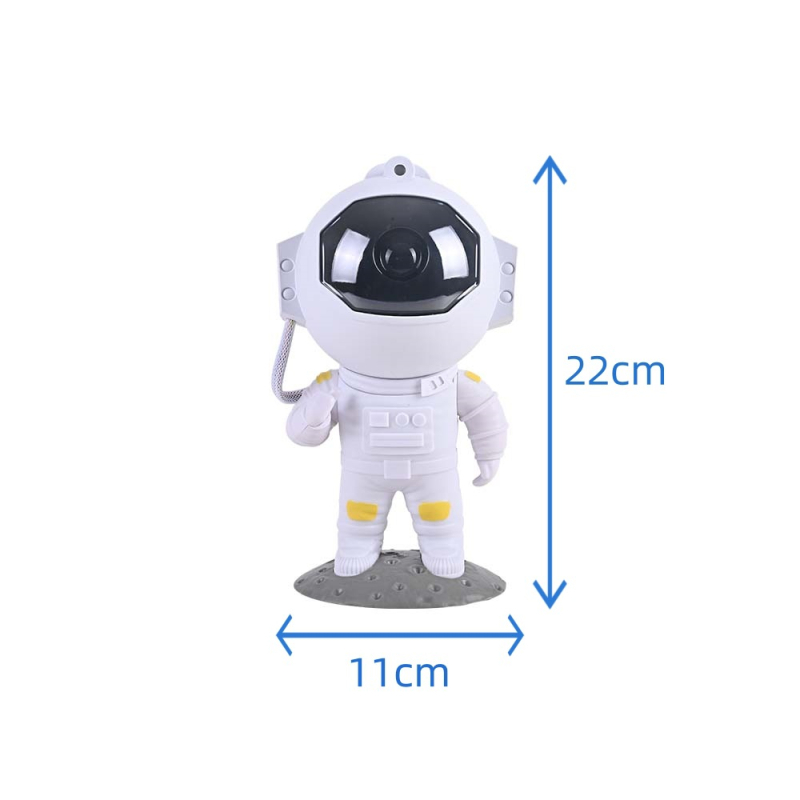 Űrhajós csillagos ég projektor – USB táplálású asztali hangulatvilágítás távirányítóval