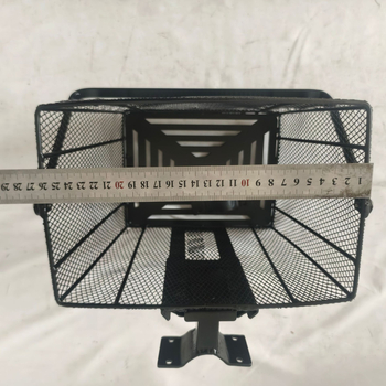 Καλάθι ποδηλάτου από μεταλλικό πλέγμα, αποσπώμενο και φορητό, προσαρμόσιμο