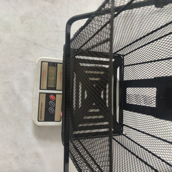 Καλάθι ποδηλάτου από μεταλλικό πλέγμα, αποσπώμενο και φορητό, προσαρμόσιμο