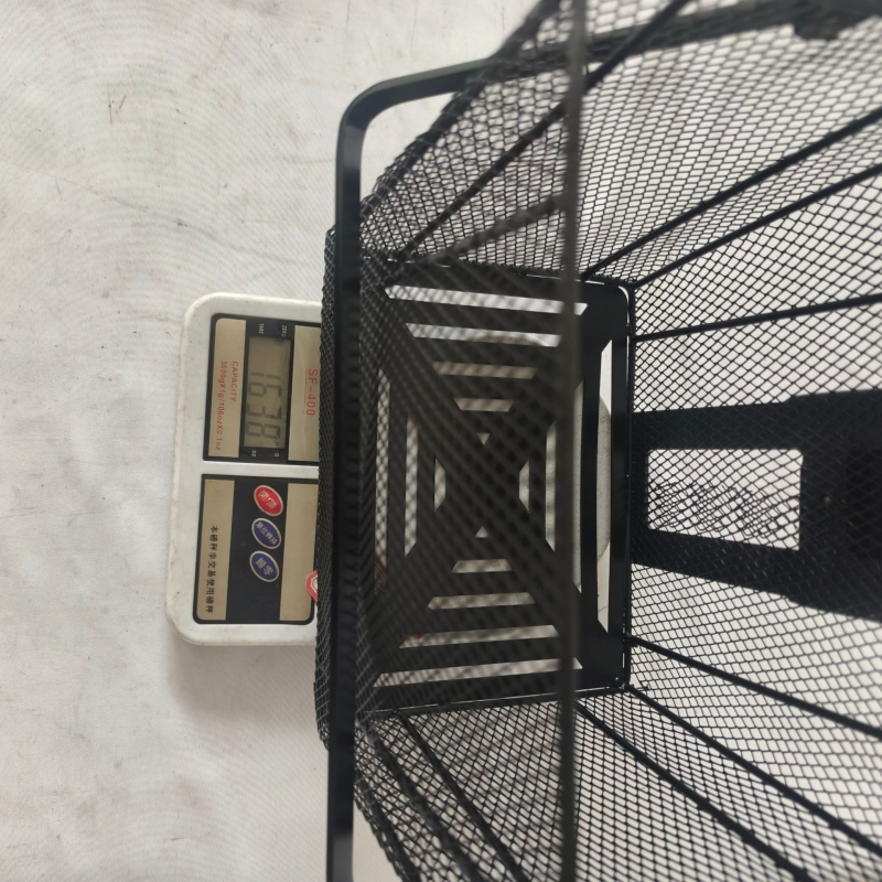 Καλάθι ποδηλάτου από μεταλλικό πλέγμα, αποσπώμενο και φορητό, προσαρμόσιμο