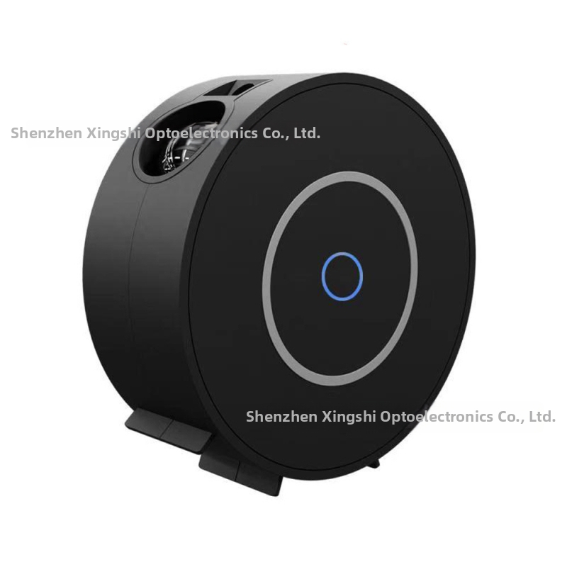 LED нощна лампа с проекция на звездното небе, планетна форма, захранване от мрежата, дистанционно управление, музикална проекция