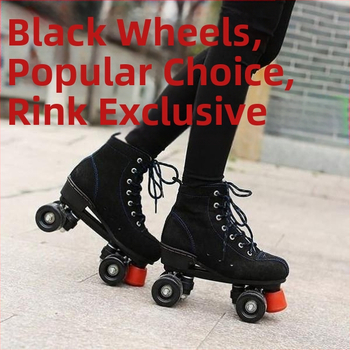 Strength Factory Ролер кънки за възрастни с платнено горно, подметка от ТПР и мигащи колела