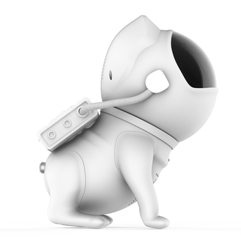 Space Dog zvjezdano svjetlo uz Bluetooth glazbu, laserski projektor, pametna noćna lampica, USB napajanje, stolna dekoracija