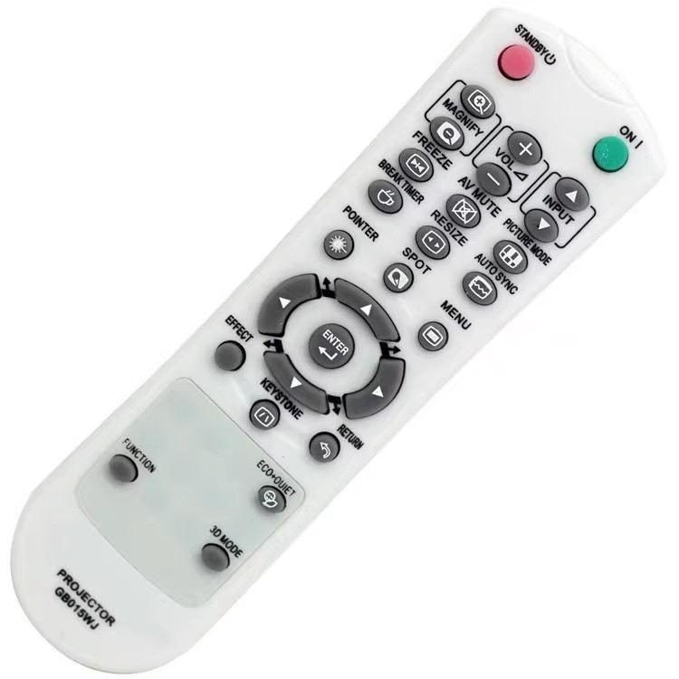 Telecomandă pentru proiector Sharp, modele GB100WJ, 105WJ, XR-E2510SA, U2510XA – rază de 10 m