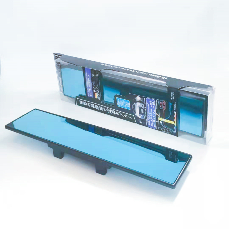 Автомобилно вътрешно огледало за задно виждане, антиотразително, широк ъгъл, плоско огледало, модел 029, материал ABS+стъкло