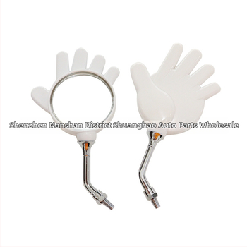 SH-2699 Задно огледало за превозно средство, сферично огледало, пластмасов корпус, хромирано огледало