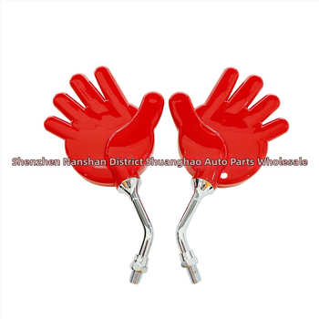 SH-2699 Задно огледало за превозно средство, сферично огледало, пластмасов корпус, хромирано огледало