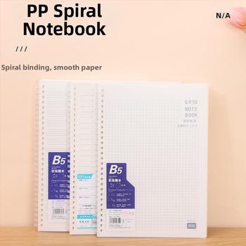 Bilježnica s PP koricom, spiralno uvezi, 70 stranica, Dowling papir 70gsm