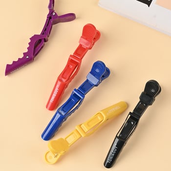 Mingxia крокодилска щипка за коса за разделяне на кичури, пластмасова, универсална употреба