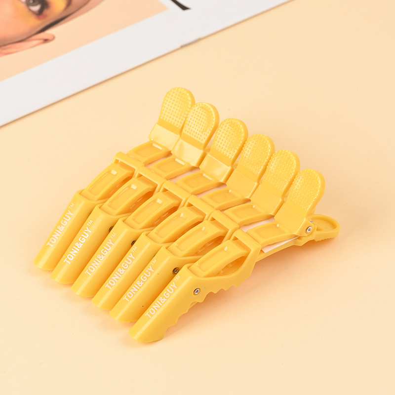 Mingxia крокодилска щипка за коса за разделяне на кичури, пластмасова, универсална употреба