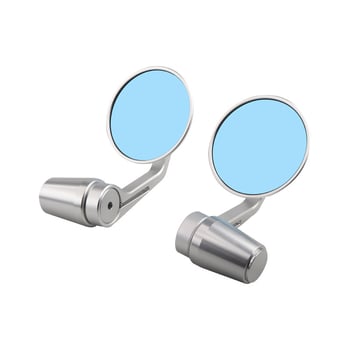 Vespa κυκλικός καθρέπτης τιμονιού, CNC κράμα αλουμινίου, περίβλημα από αλουμίνιο, εγκατάσταση ορθοδοντική, για μετακινήσεις