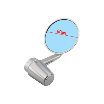 Vespa κυκλικός καθρέπτης τιμονιού, CNC κράμα αλουμινίου, περίβλημα από αλουμίνιο, εγκατάσταση ορθοδοντική, για μετακινήσεις