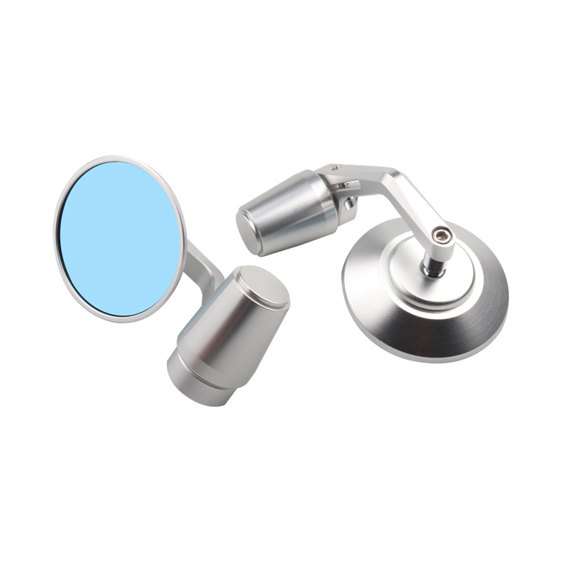 Vespa κυκλικός καθρέπτης τιμονιού, CNC κράμα αλουμινίου, περίβλημα από αλουμίνιο, εγκατάσταση ορθοδοντική, για μετακινήσεις