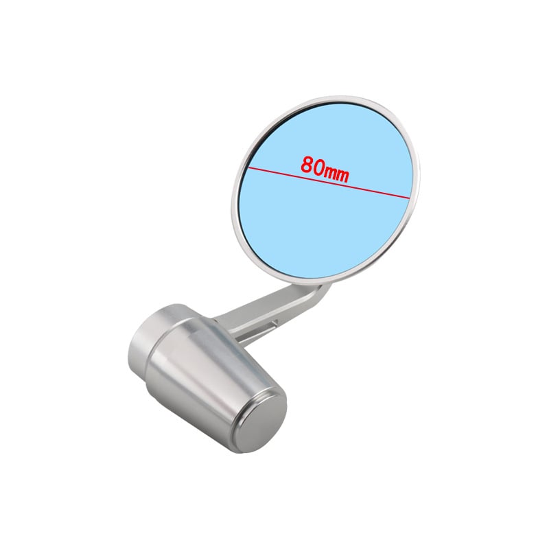 Vespa κυκλικός καθρέπτης τιμονιού, CNC κράμα αλουμινίου, περίβλημα από αλουμίνιο, εγκατάσταση ορθοδοντική, για μετακινήσεις