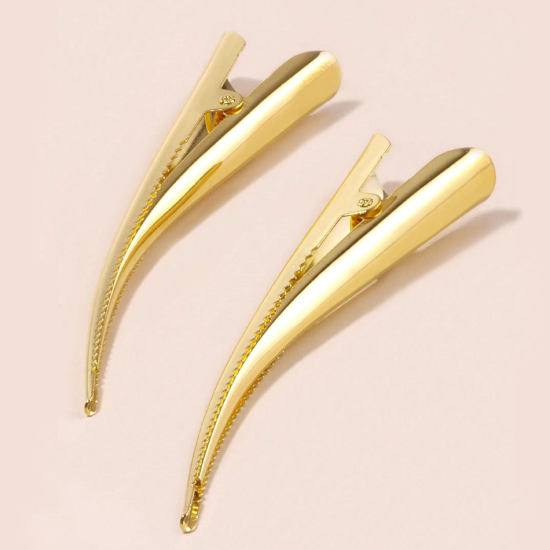 Щипка за коса JYMY - Ox Horn клип, ръчна изработка, Duckbill, аксесоар за глава за жени