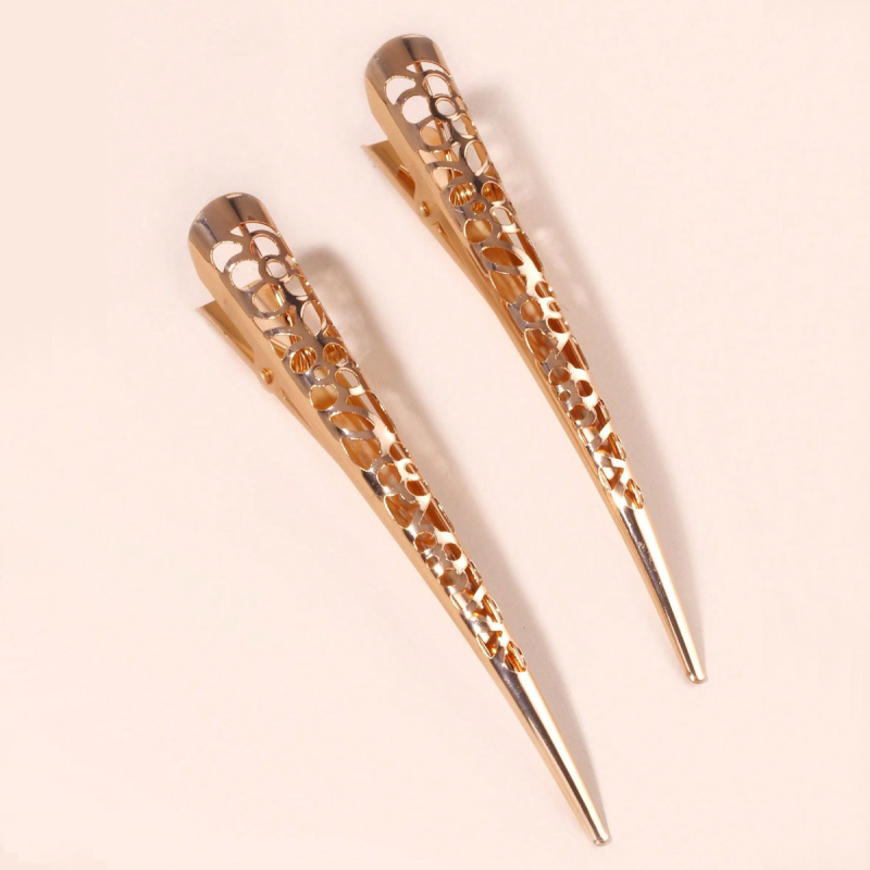 Щипка за коса JYMY - Ox Horn клип, ръчна изработка, Duckbill, аксесоар за глава за жени