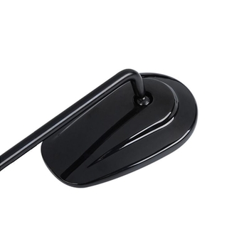 Задно огледало за Harley мотоциклети — конвексно огледало, алуминиев корпус, стъклено огледало, модел 1484, съвместимо с Harley универсална модификация