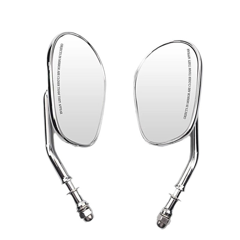 Задно огледало за Harley мотоциклети — конвексно огледало, алуминиев корпус, стъклено огледало, модел 1484, съвместимо с Harley универсална модификация