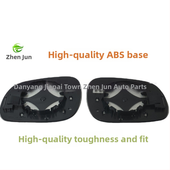 Задно огледало за обратно виждане, модел 2025 SMART, стил: стъкло + нагревателна плоча + база, тип огледало: извито, захранване: 12V, материал на огледалото: хромирано покритие