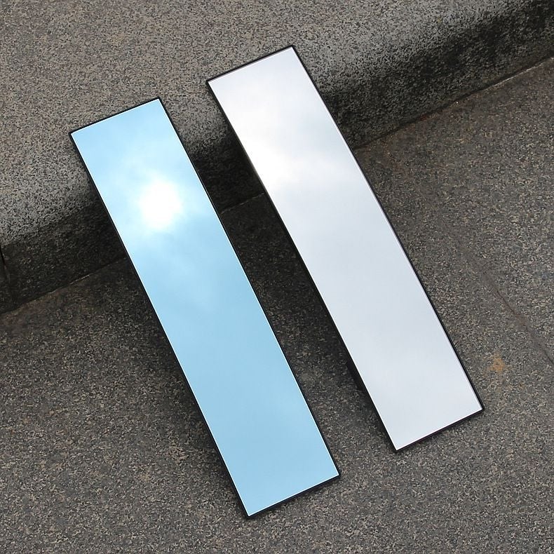 Autó belső visszapillantó tükör holttér-vizualizációval, széles látómező, ívelt kialakítás, HDELF márka