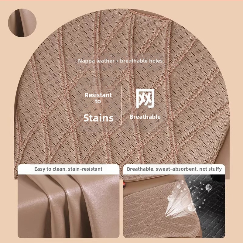 Caston auto sedadlo vankúš – chladiaca podložka, výplň zo hedvábných vlákien, ventilácia