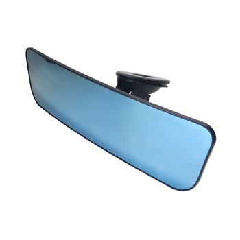 Autó széles látószögű visszapillantó tükör, szívócsésze rögzítés, hajlított felület, nagy látómező, anti-reflexiós