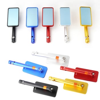 Universal καθρέπτης οπισθοπορείας μοτοσικλέτας, κυκλικό σχήμα, αλουμινένιο περίβλημα, μοντέλο BY-020, εγκατάσταση μπροστά και πίσω