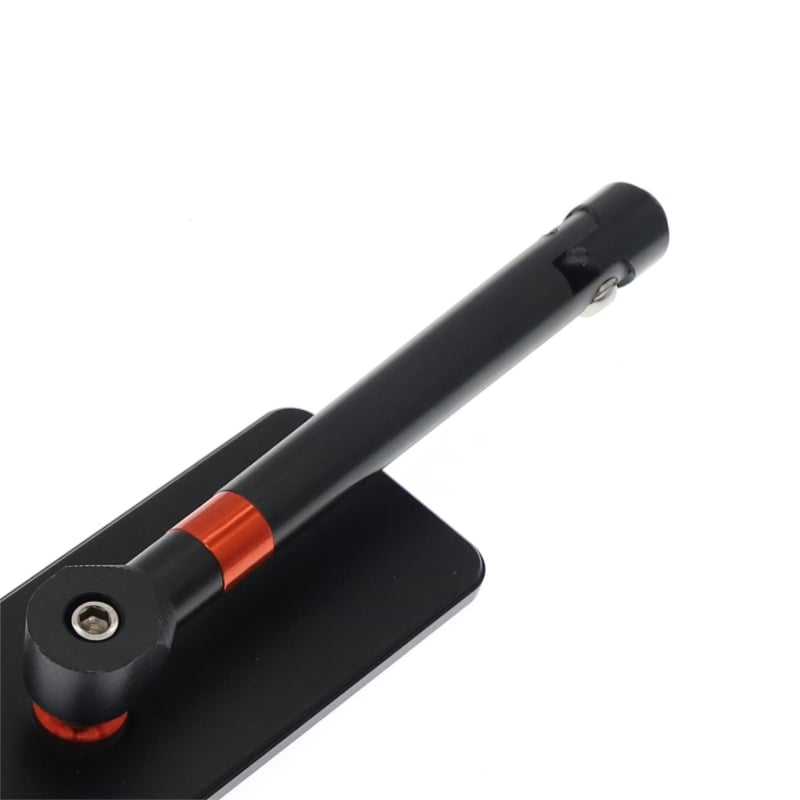 Universal καθρέπτης οπισθοπορείας μοτοσικλέτας, κυκλικό σχήμα, αλουμινένιο περίβλημα, μοντέλο BY-020, εγκατάσταση μπροστά και πίσω